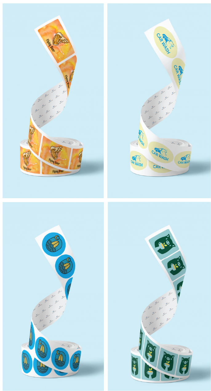 Custom Printed Stickers and Labels